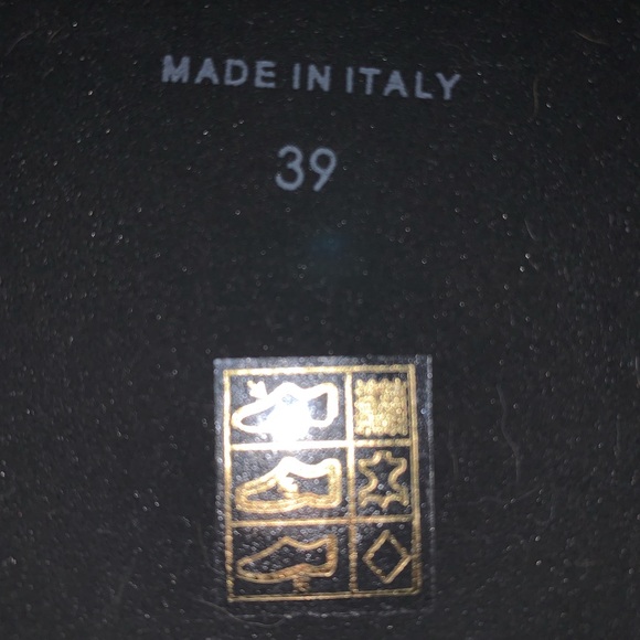 GIA RHW platform ankle boots size 39 eco leather made in Italy - Picture 9 of 15